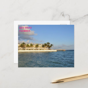 Ocean Coastline Resort Key West Florida Postkarte