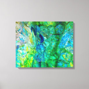 Ocean Crystals 20x16 Canvas-Druck Leinwanddruck