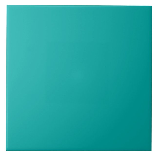 Ocean Deep Aqua Green Keramik Tile. Fliese (Vorderseite)