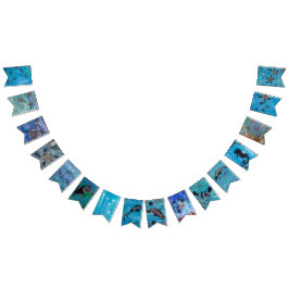 Ocean Dream Aborigine-Kunst Bunting Wimpelkette