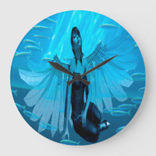 Ocean Dream Große Wanduhr