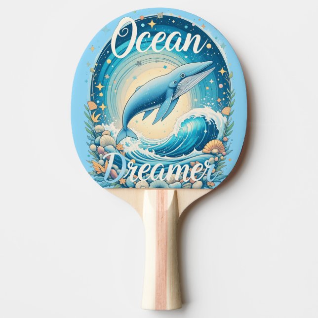 Ocean Dreamer Tischtennis Schläger (Vorderseite)