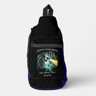 Ocean Dreams: Tauchen, Entdecken, Live! Crossbody Bag
