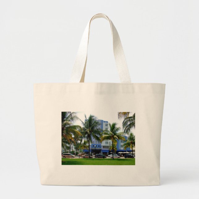 Ocean Drive Jumbo Stoffbeutel (Vorne)