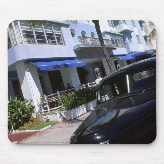 Ocean Drive, Miami Beach Florida Mousepad (Vorne)