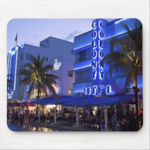 Ocean Drive, South Beach, Miami Beach, 2 Mousepad