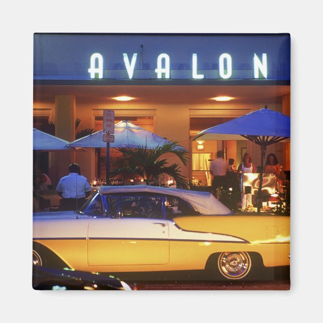 Ocean Drive, South Beach, Miami Beach, Magnet (Vorne)