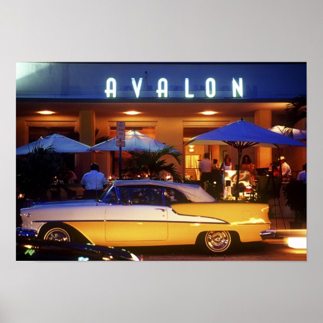 Ocean Drive, South Beach, Miami Beach, Poster (Vorne)