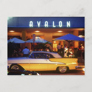 Ocean Drive, South Beach, Miami Beach, Postkarte