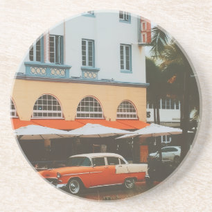 Ocean Drive, South Beach, Miami Getränkeuntersetzer