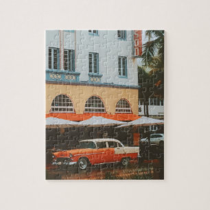 Ocean Drive, South Beach, Miami Puzzle