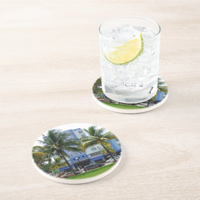 Ocean Drive Untersetzer (Seite)