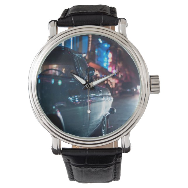 Ocean Drive vintage Armbanduhr (Vorderseite)