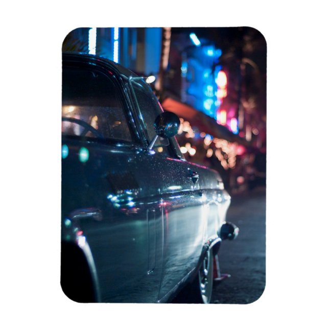 Ocean Drive vintage Magnet (Vertikal)