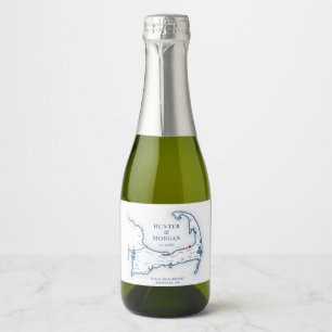 Ocean Edge Brewster Wedding Mini Flasche