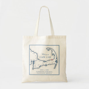 Ocean Edge Resort Brewster MA Wedding Willkommen Tragetasche