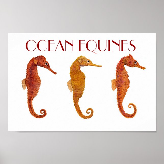 Ocean Equines Poster (Vorne)
