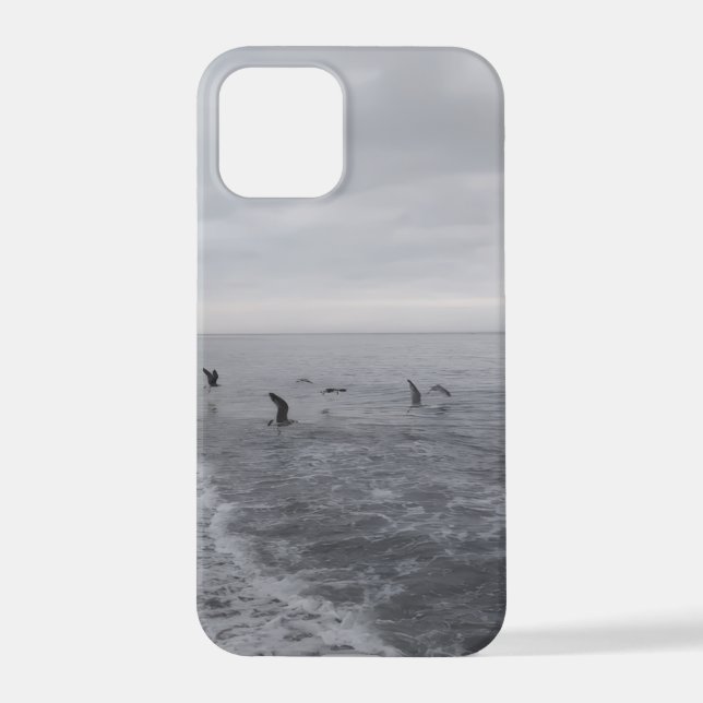 Ocean Freedom – Dolphins in Motion Phone Case iPhone Hülle (Rückseite)