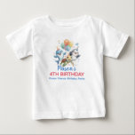 Ocean Friends Birthday T - Shirt<br><div class="desc">Diese fröhliche Einladung zum Geburtstag von Kleinkindern enthält Delfine und lächelnde Freunde der Schildkröte. Ein freundliches Unterwasserdesign,  das sich perfekt für kleine Kinder eignet,  die spielerische Meereslebewesen Liebe finden.</div>