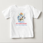 Ocean Friends Birthday T - Shirt<br><div class="desc">Diese fröhliche Einladung zum Geburtstag von Kleinkindern enthält Delfine und lächelnde Freunde der Schildkröte. Ein freundliches Unterwasserdesign,  das sich perfekt für kleine Kinder eignet,  die spielerische Meereslebewesen Liebe finden.</div>