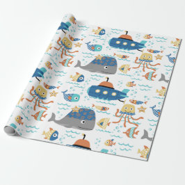 Ocean Friends Geschenkpapier