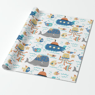 Ocean Friends Geschenkpapier
