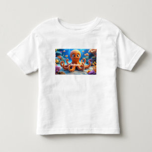 Ocean Friends Octopus T - Shirt für Kleinkinder