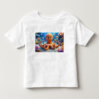 Ocean Friends Octopus T - Shirt für Kleinkinder