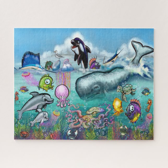 Ocean Fun Puzzle (Horizontal)