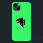 Ocean Glow_Black-on-Green Clipper Ship Case-Mate iPhone Hülle<br><div class="desc">Zeige ihnen,  wer der große Skipper ist mit unserem Ocean Glow,  maritimen Icons,  Black-on-green Clipper Ship iPad Air Schutzhülle. Wenn Sie kreativ sind,  können Sie die Größe,  Position,  Farbe und sogar die Anzahl der Clipper-Schiffe ändern,  zusammen mit der Hintergrundfarbe. Klicken Sie einfach auf "Anpassen" und gehen Sie los!</div>