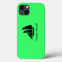 Ocean Glow_Black-on-Green Clipper Ship_personalize