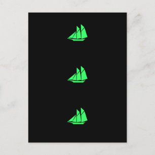 Ocean Glow_Green Clipper Postkarte