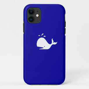 Ocean Glow_White-on-Blue Whale iPhone 5 Case-Mate Hülle