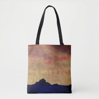 "Ocean Gold Sunset" Tasche von All Joy Art