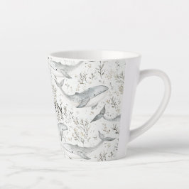 Ocean Gray Whales Baby Shower Milchtasse
