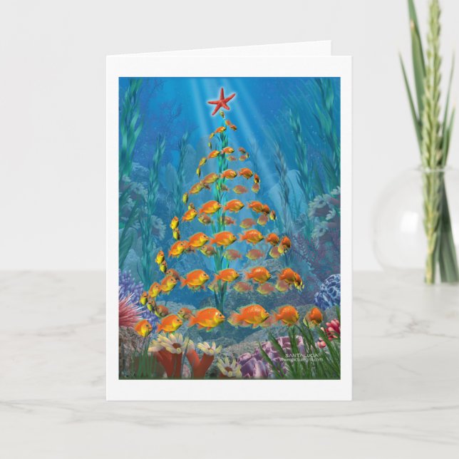 Ocean_greeting_card Feiertagskarte (Vorderseite)