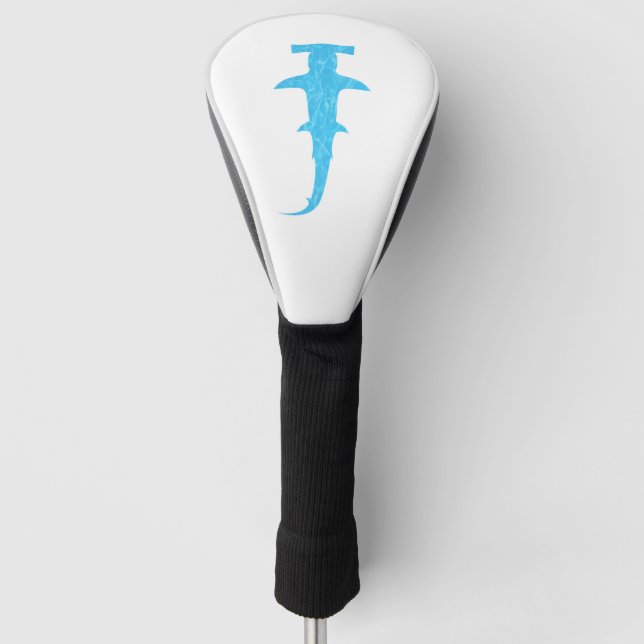 Ocean Hammerhead Shark Golf Headcover (Vorderseite)