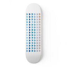 Ocean Hearts Skate Deck