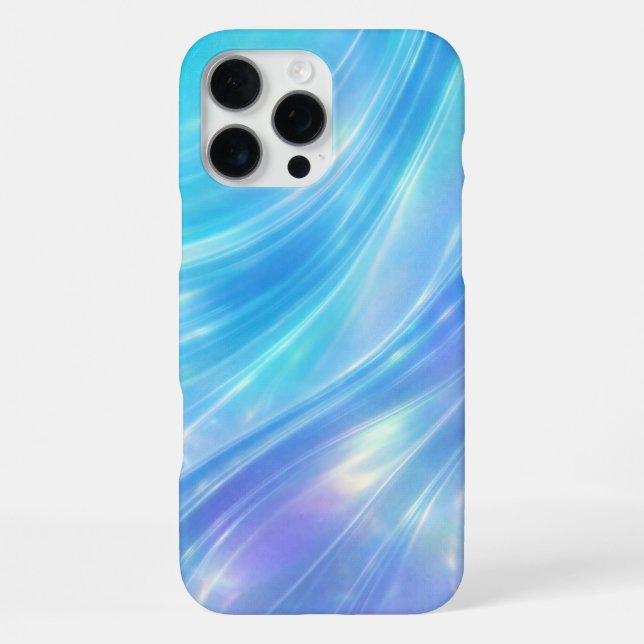 Ocean Holographic Gradient Phone Case iPhone Hülle (Rückseite)