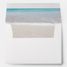 Ocean I Envelope for 12x18 Wedding Invitation