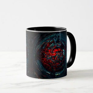 Ocean Inferno Rotes Glow Tasse