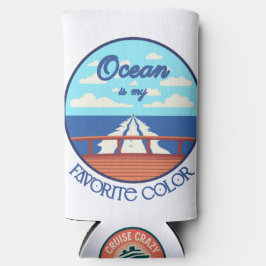 Ocean Is My Favorite Color - Can Cooler Selters Dosenkühler