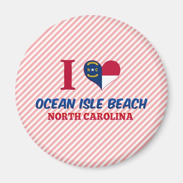 Ocean Isle Beach, North Carolina Magnet (Vorne)