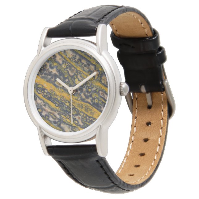 Ocean Jasper Armbanduhr (Schrägansicht)