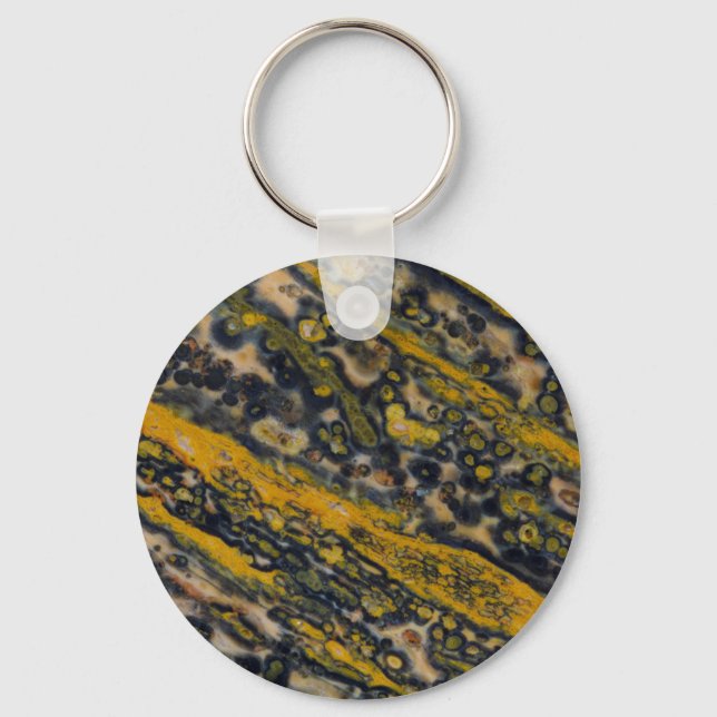 Ocean Jasper Schlüsselanhänger (Vorderseite)