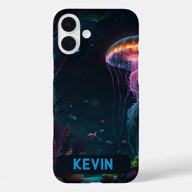 Ocean Jellyfish Unterwasser iPhone / iPad Gehäuse Case-Mate iPhone Hülle (Rückseite)