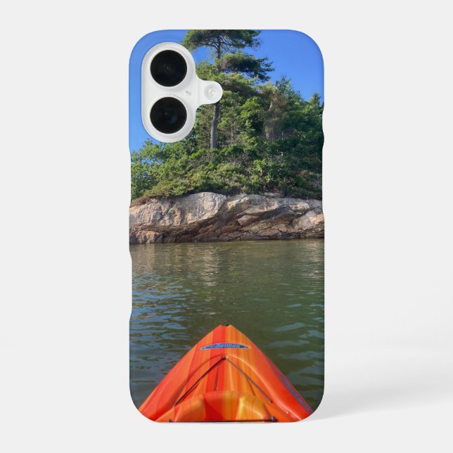 Ocean Kayak iPhone 16 Hülle (Rückseite)