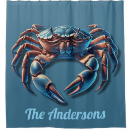 Ocean King Crab Custom Duschvorhang