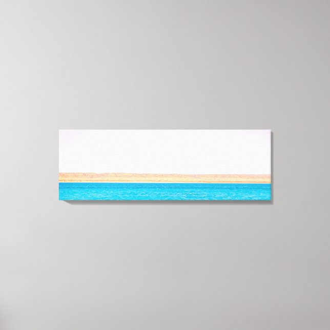 Ocean Land Sky Fotografy Leinwanddruck (Vorderseite)