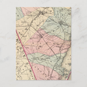 Ocean Landkreis, NJ Postkarte